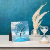 Plaque Photo Arbre Bleu Cristal (Insitu)