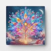 Plaque Photo Arbre de cristal (Devant)