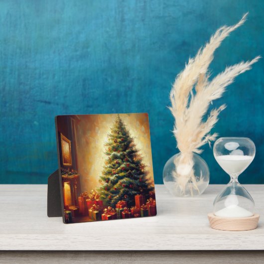 Plaque Photo Arbre de Noël 1 (Insitu)