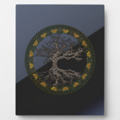 Plaque Photo Arbre de vie celtique (Devant)
