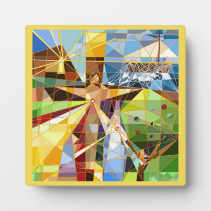 Plaque Photo Arbre de vie Jésus