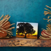 Plaque Photo Arbre du matin (Côté)