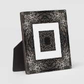 Plaque Photo Arbre motif noir et blanc (Recto)