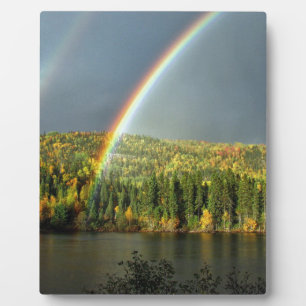 Plaque Photo arbres chanceux de l'eau de ciel de nature de