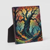Plaque Photo Arbres mystiques Abstraits (Recto)