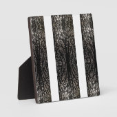 Plaque Photo Arbres noirs et blancs (Recto)