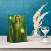 Plaque Photo Archangel Raphael - Médecin Divin de Lumière (Côté)