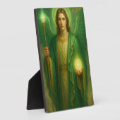 Plaque Photo Archangel Raphael - Médecin Divin de Lumière (Côté)