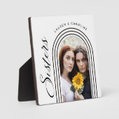 Plaque Photo Arche photo minimaliste moderne (Recto)