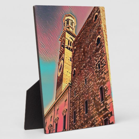 Plaque Photo Architecture en Italie (Côté)