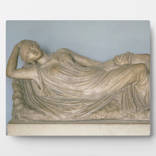 Plaque Photo Ariadne Asleep, Hellenistic from Alexandria, 2nd c (Devant)