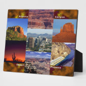Plaque Photo Arizona Desert Collage (Côté)