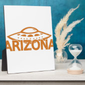Plaque Photo Arizona UFO (Côté)