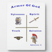 Plaque Photo Armée de Dieu (Devant)