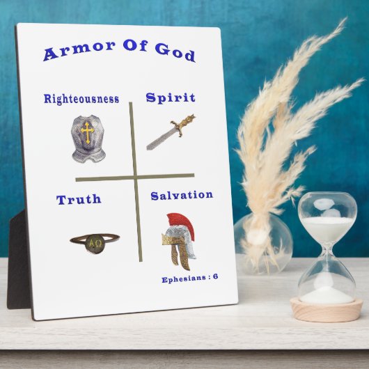 Plaque Photo Armée de Dieu (Côté)