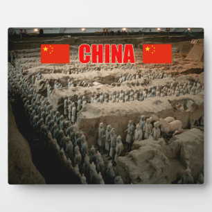 Plaque Photo Armée de terre de CHINE