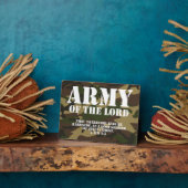 Plaque Photo Armée du Seigneur (Côté)