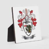 Plaque Photo Armoiries de McGregor Family Crest (Recto)