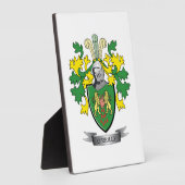 Plaque Photo Armoiries d'O'Reilly (Côté)