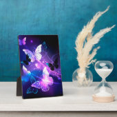 Plaque Photo Arrière - plan avec papillons de nuit (Côté)