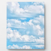 Plaque Photo Arrière - plan Festive Happy Sunny Nuages (Devant)