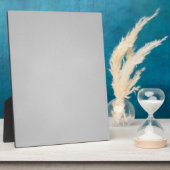 Plaque Photo Arrière - plan Grainy Grey Artsy (Côté)