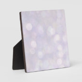 Plaque Photo Arrière - plan - Lumières Lavender Bokeh (Recto)