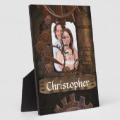 Plaque Photo Arrière - plan photo Steampunk (Côté)