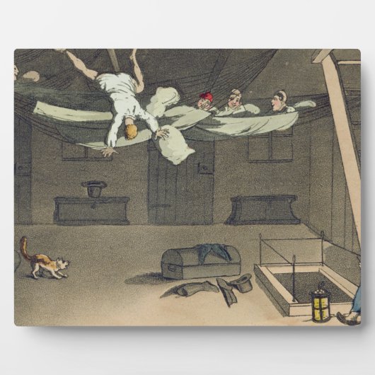 Plaque Photo Arrivée - et de nouveau, assiette de "L'Avent (Devant)