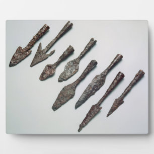 Plaque Photo Arrowheads, Iron Age