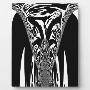 Plaque Photo Art Abstrait africain