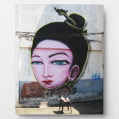 Plaque Photo Art de rue Lady Lao Graffiti (Devant)