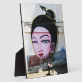 Plaque Photo Art de rue Lady Lao Graffiti (Côté)