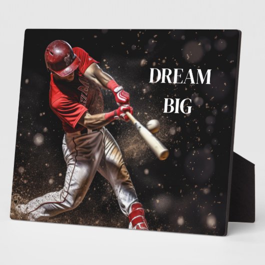 Plaque Photo Art Décor Plaque-Baseball (Côté)