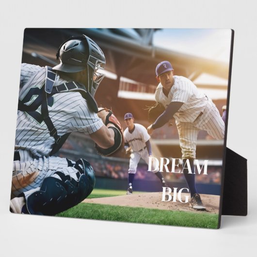 Plaque Photo Art Décor Plaque-Baseball (Côté)