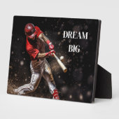 Plaque Photo Art Décor Plaque-Baseball (Côté)