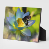 Plaque Photo Art Décor Plaque-Papillon-Fleur (Côté)