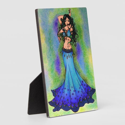 Plaque Photo Art du ventre (Côté)