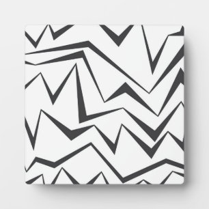Plaque Photo Art graphique abstrait moderne, dynamique, simple