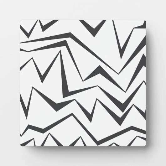 Plaque Photo Art graphique abstrait moderne, dynamique, simple (Devant)