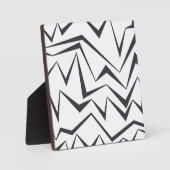 Plaque Photo Art graphique abstrait moderne, dynamique, simple (Recto)