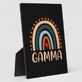Plaque Photo Art Mère | Gamma Rainbow Grandma mignonne annivers (Côté)