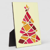 Plaque Photo Art moderne élégant sapin de Noël (Côté)