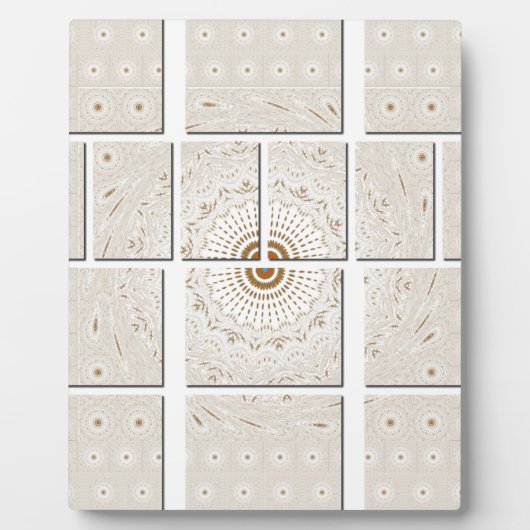 Plaque Photo Art Motif Africain Traditionnel Motif Motif Mosaïq (Devant)