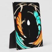 Plaque Photo Art Motif traditionnel africain Imprimer (Côté)