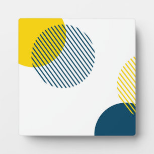 Plaque Photo Art urbain abstrait moderne, simple, minimal et te