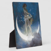 Plaque Photo Artemis Moon Goddess Scattering Night Stars (Côté)