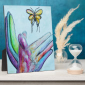 Plaque Photo ASL Butterfly (Côté)