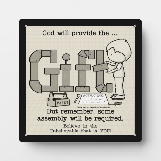 Plaque Photo Assembly requis (Devant)