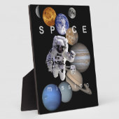 Plaque Photo astronef mission solar system planar (Côté)